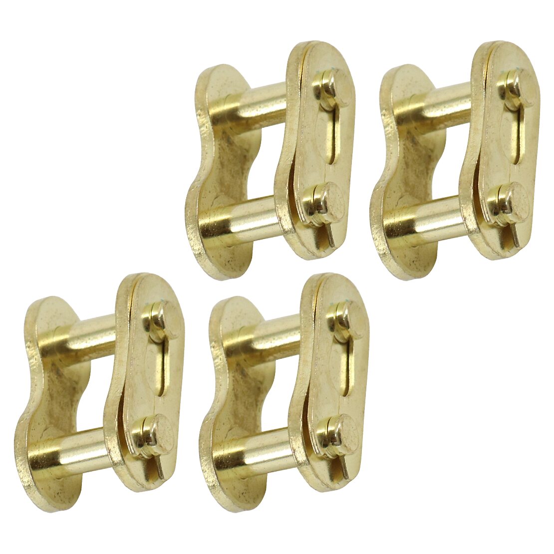 Master Link Chain - 4 Sets Gold 520 Motorcycle Chain