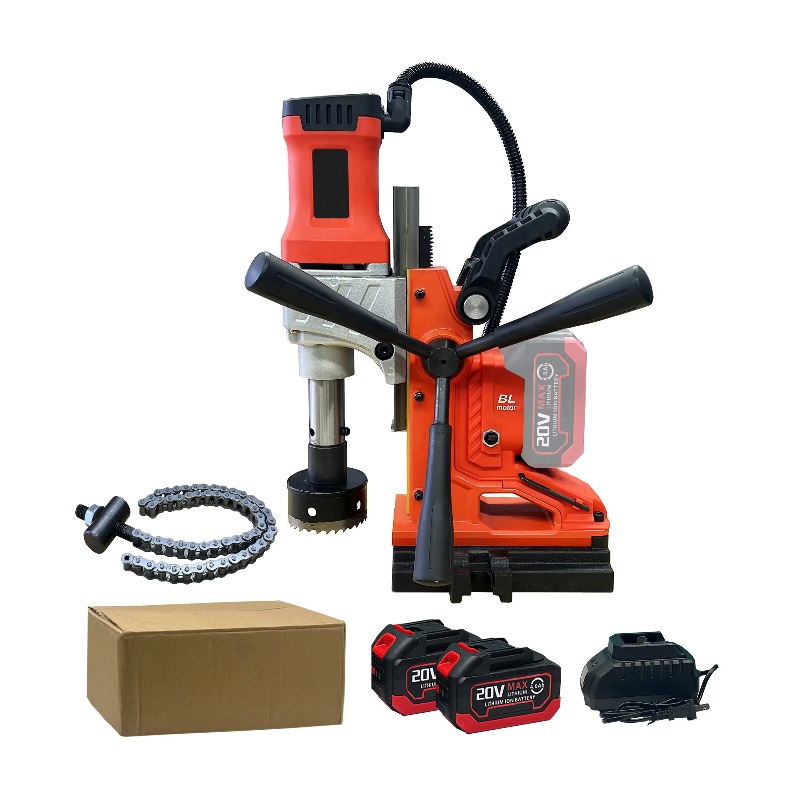 Steel Chain - Cordless Fire Pipe Hole Drilling Machine