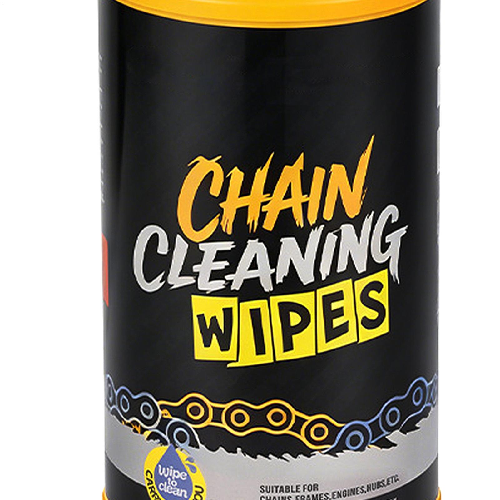 Bicycle Chain - Chain Cleaner Bicycle 80 Count Portable