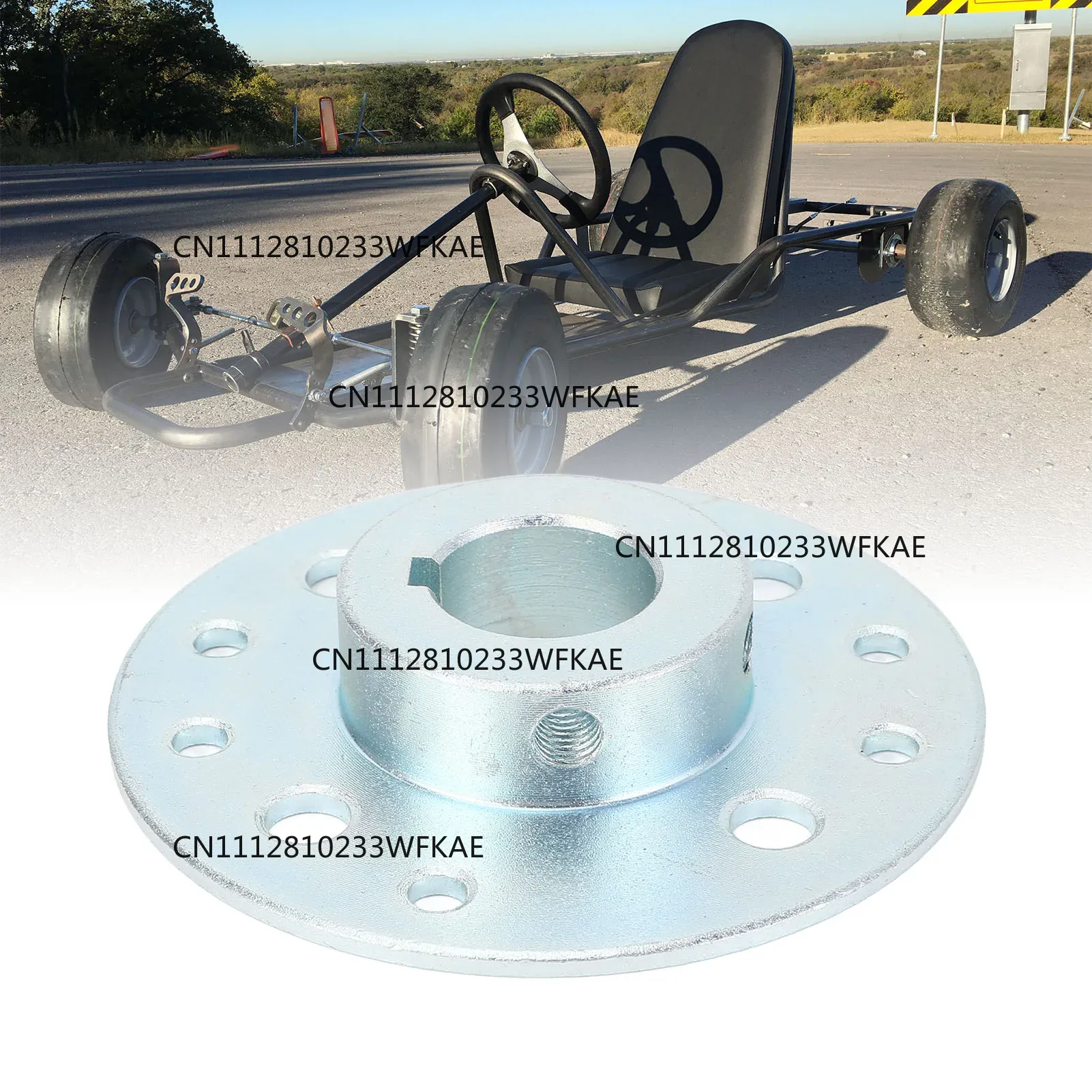 Sprocket - 1 Inch Go Kart Bore Rear