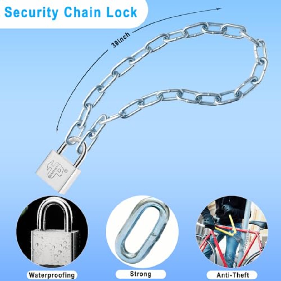 Heavy Duty 39 Inch 8mm Galvani - Bike Chain ulasan dan harga
