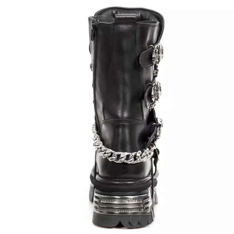 Fashion Men's Genuine Leather  - Motorcycle Chain ulasan dan harga