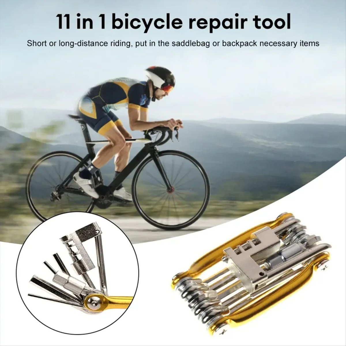 ABPF 11 in 1 Bicycle Bike Mult - Bicycle Chain ulasan dan harga