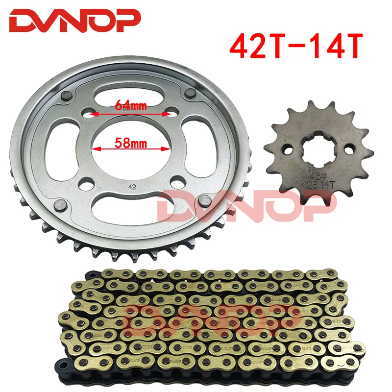 Motorcycle Front Rear Sprocket - 428 Chain ulasan dan harga