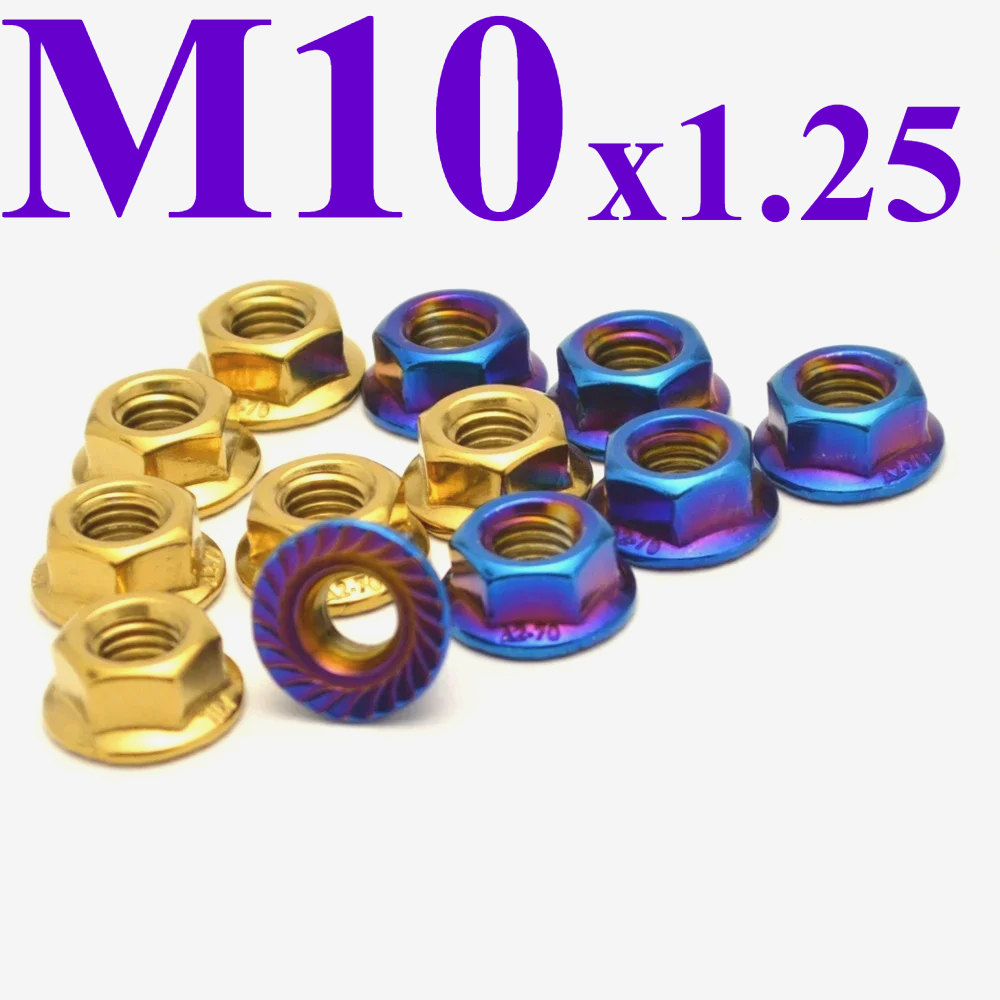 6Pcs M10x1.25 Rear Sprocket Wh - Sprocket ulasan dan harga