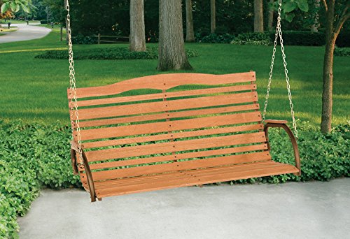 Outdoor Patio Swing Powder Coa - Steel Chain ulasan dan harga