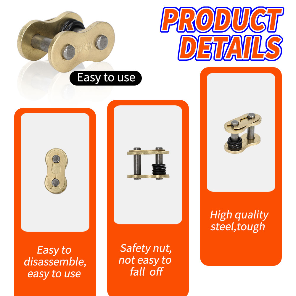 Motorcycle Chain Buckle Ring L - 530 Chain ulasan dan harga