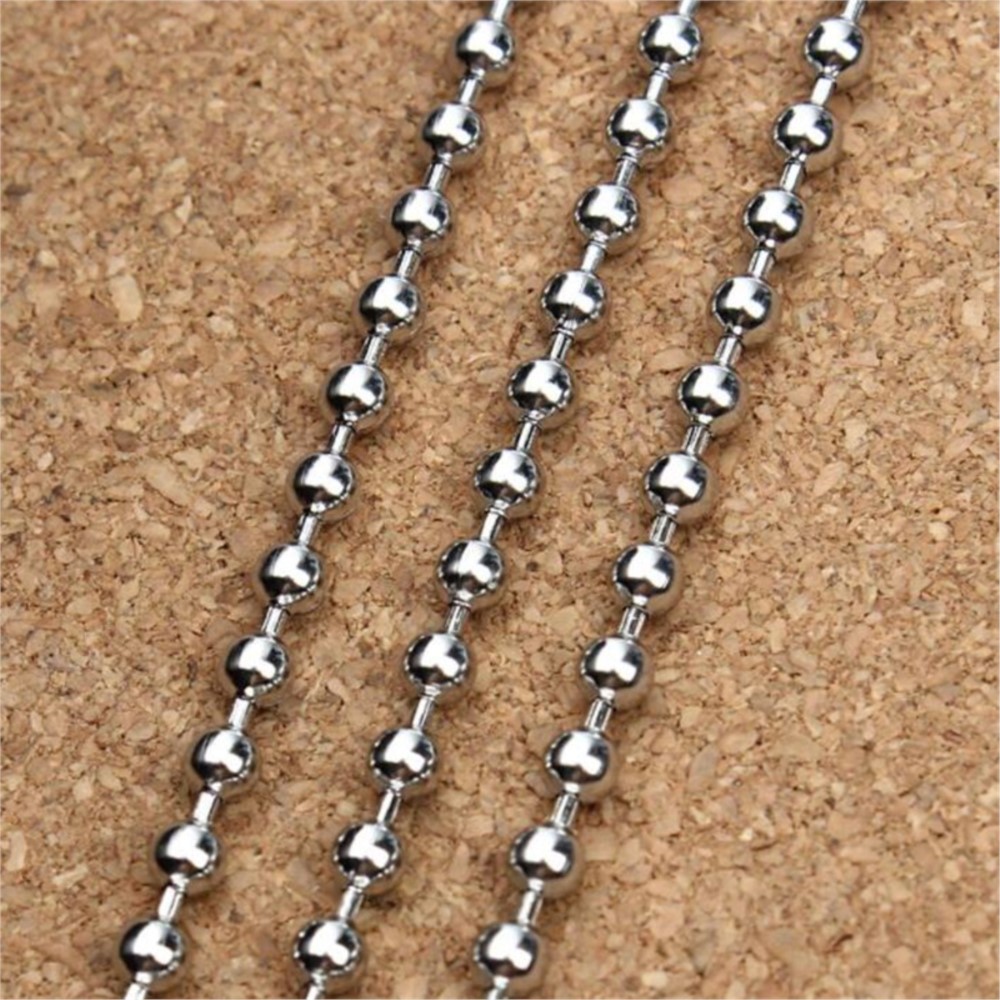 10m Stainless Steel Bead Ball  - Roller Chain ulasan dan harga