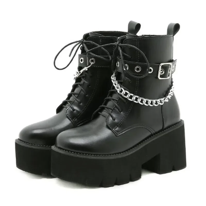 Luxury Motorcycle Boots Women  - Motorcycle Chain ulasan dan harga