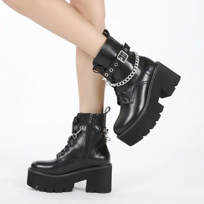 Luxury Motorcycle Boots Women  - Motorcycle Chain ulasan dan harga