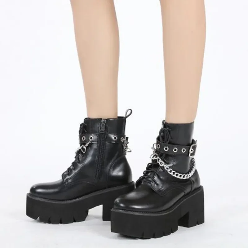 Luxury Motorcycle Boots Women  - Motorcycle Chain ulasan dan harga