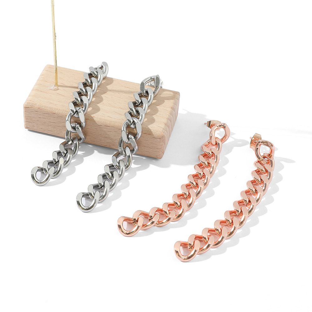 Cool Punk Style Stainless Stee - Steel Chain ulasan dan harga