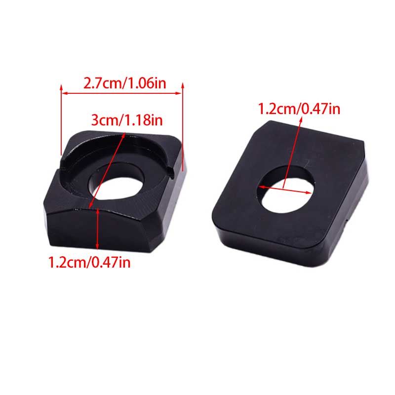 Motorcycle CNC Rear Axle Block - Motorcycle Parts Chain ulasan dan harga