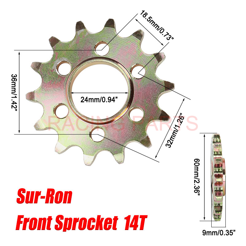 Motorcycle Accessory 14T Front - Xcm Chain ulasan dan harga