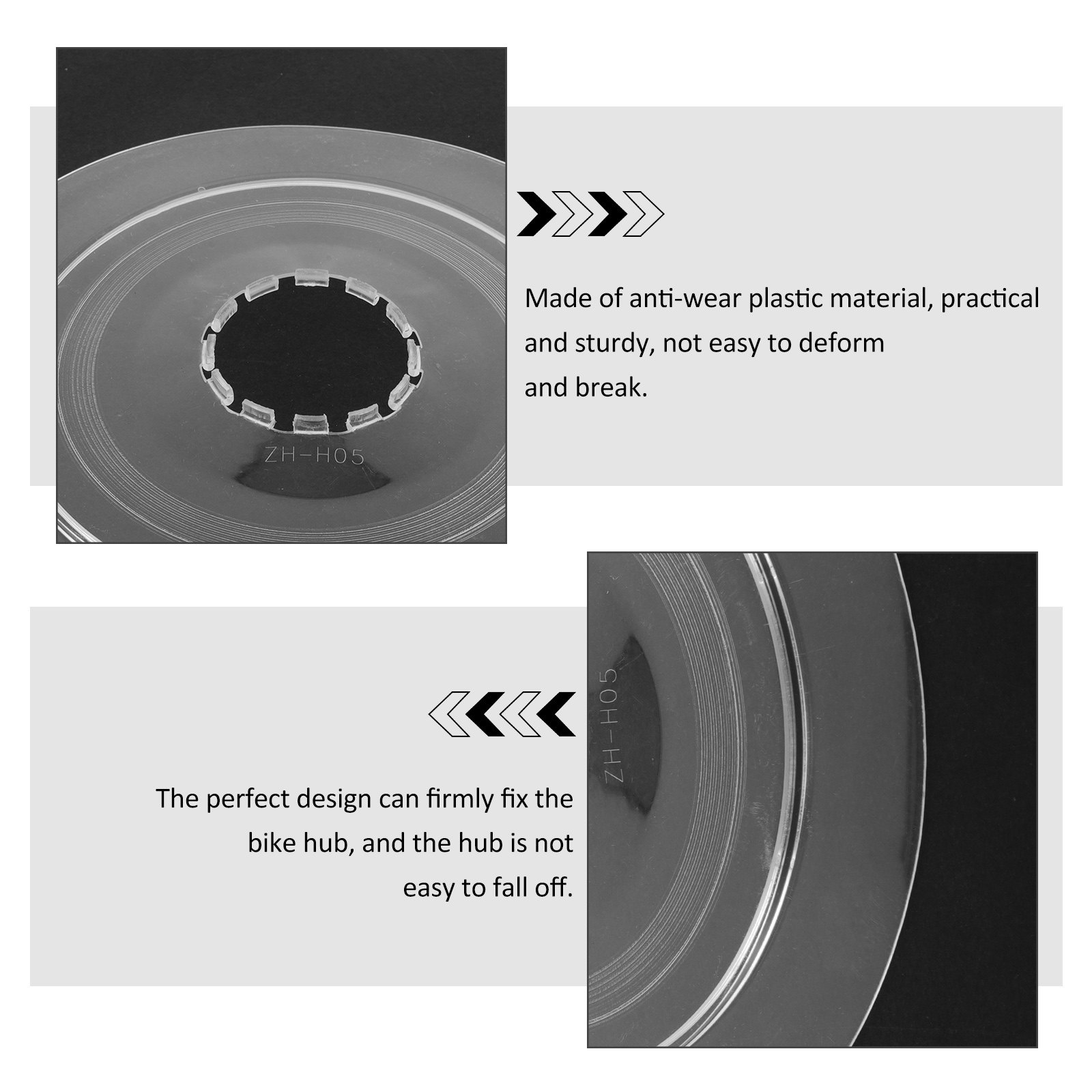 4Pcs Bicycle Flywheel Guard Ch - Sprocket Chain ulasan dan harga